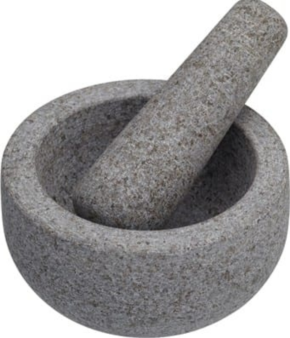 Mortel och stöt i granit, 12x6.5 cm, presentförpackning i gruppen Matlagning / Köksredskap / Mortlar hos KitchenLab (1100-10833)
