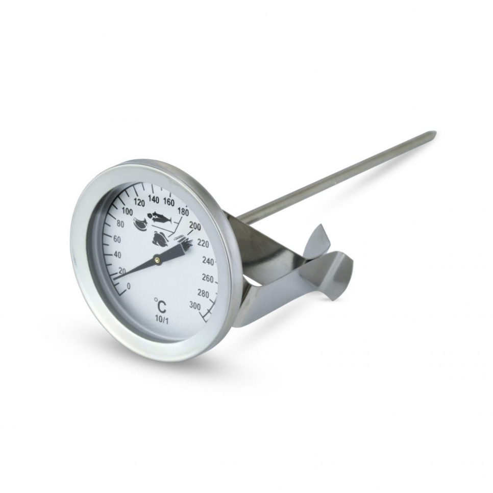 Frityrtermometer med hållare - ETI i gruppen Matlagning / Mätare & Mått / Kökstermometrar / Enkla termometrar hos KitchenLab (1284-22154)
