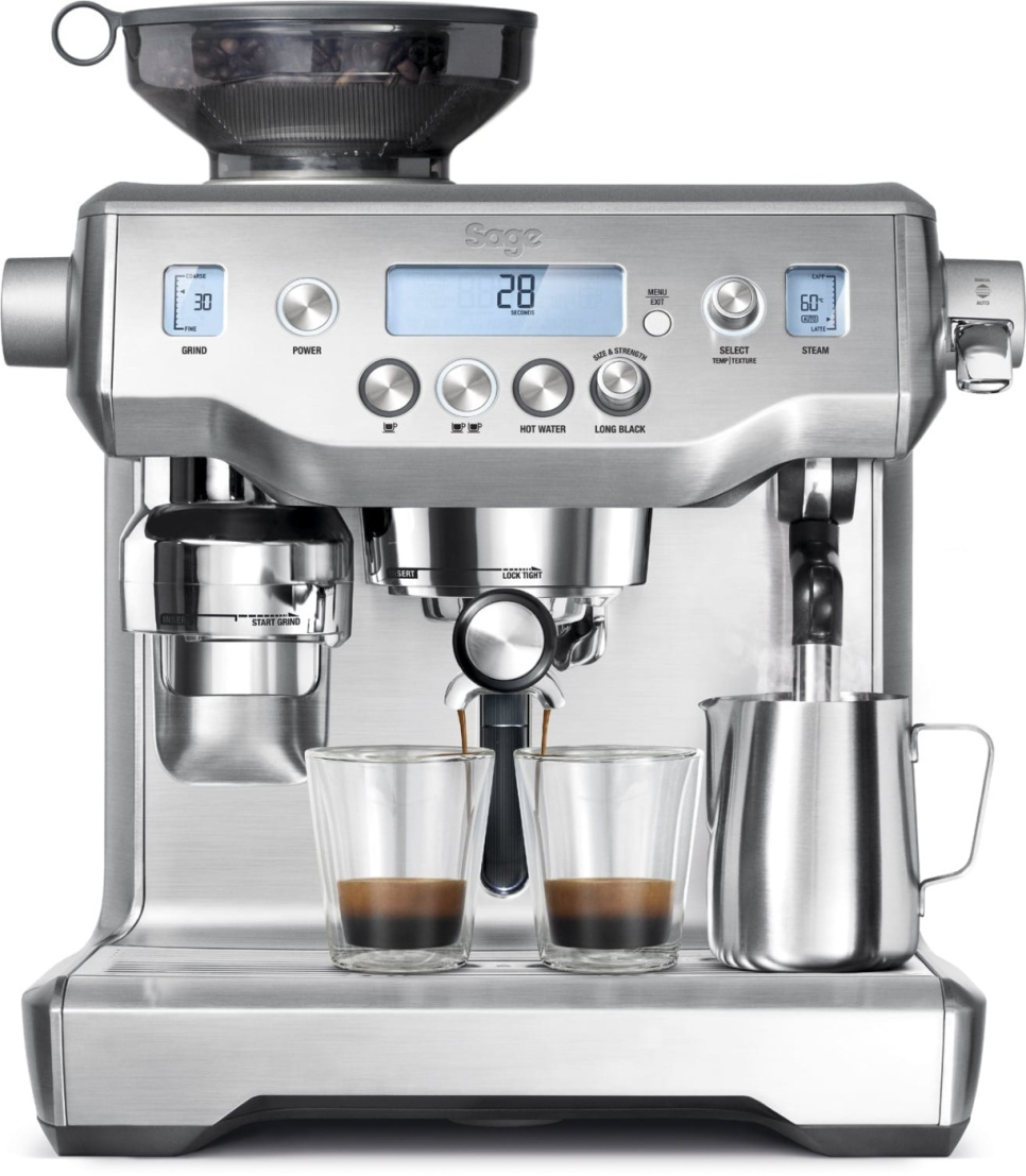 Espressomaskin, The Oracle - Sage i gruppen Te & Kaffe / Brygga kaffe / Espressomaskiner hos KitchenLab (1697-16457)
