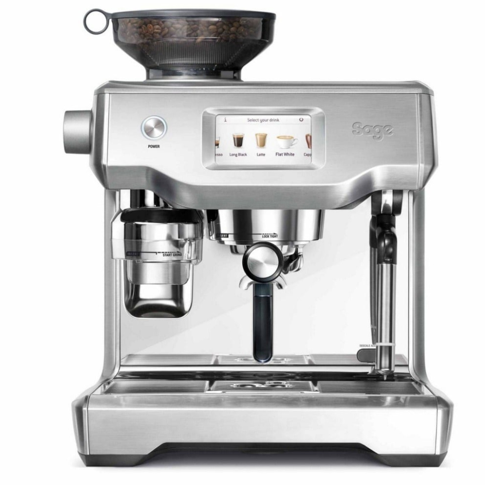 The Oracle Touch, Espressomaskin i borstat stål - Sage i gruppen Te & Kaffe / Brygga kaffe / Espressomaskiner hos KitchenLab (1697-23410)