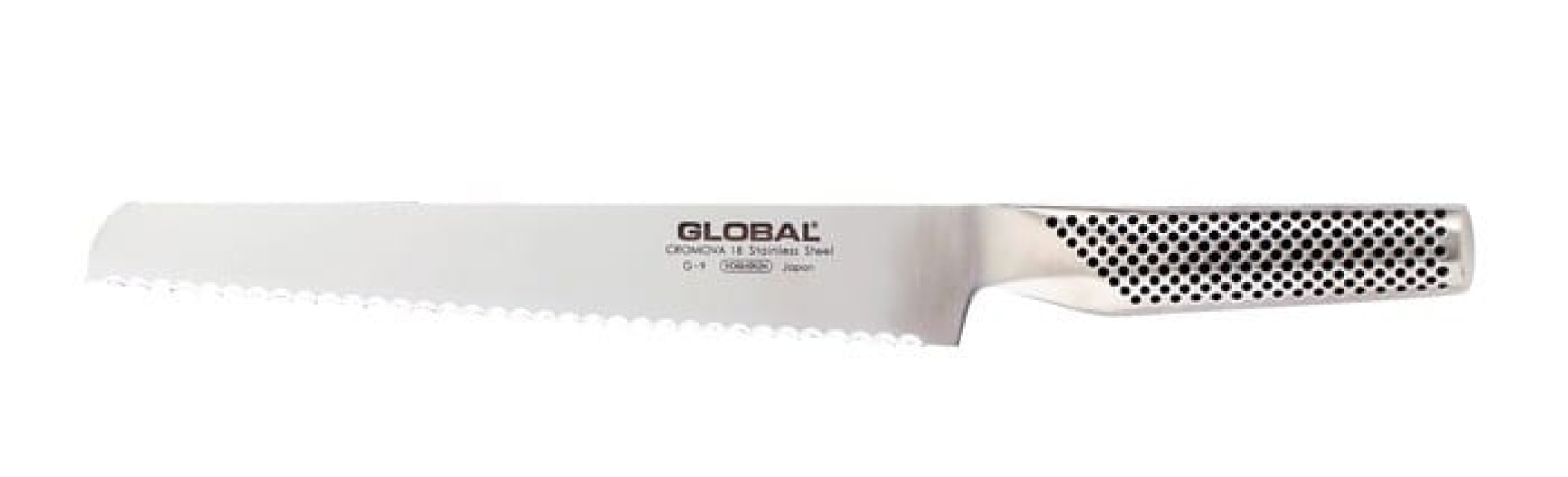Brödkniv G-9, 22 cm, tandad - Global