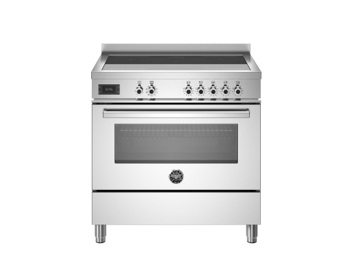 Bertazzoni Pofessional-serien Induktionsspis 90 cm, 5 Zoner, Singelugn, Rostfri