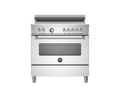 Bertazzoni Master-serien Induktionsspis 90 cm, 5 Zoner, Singelugn, Rostfri