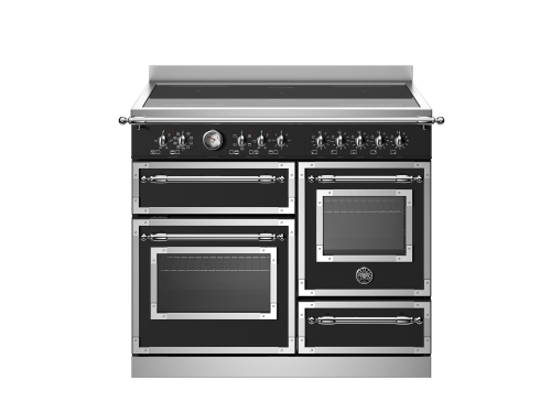 Bertazzoni Heritage-serien Induktionsspis 100 cm, 5 Zoner, Trippelugn, Matt-svart