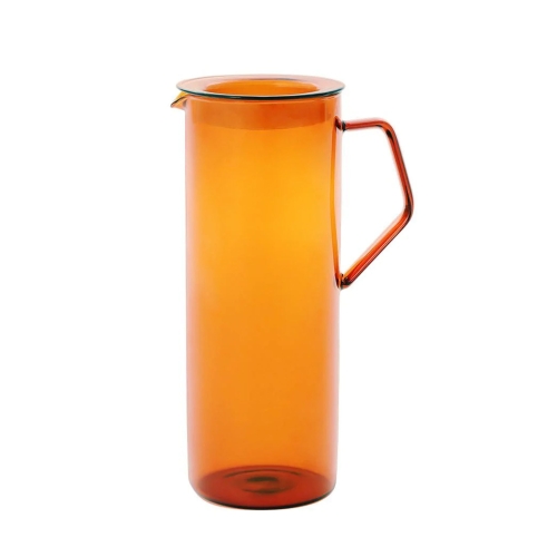 Tillbringare i glas, Amber, 1.2L - Kinto