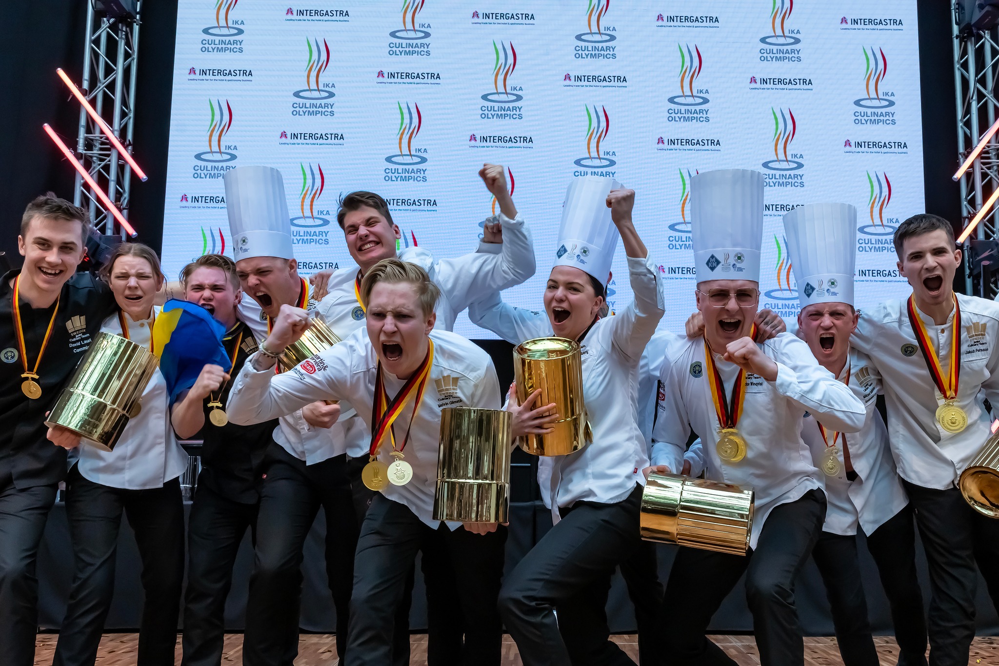 OS-guld Till Svenska Juniorkocklandslaget 2024!