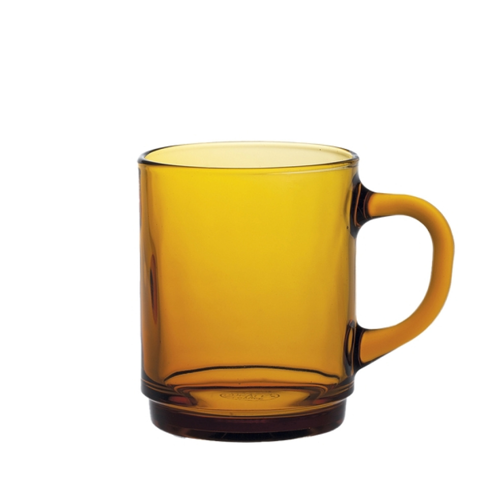 Mugg i glas 25 cl, Versailles Amber - Duralex i gruppen Dukning / Koppar & Muggar hos KitchenLab (1069-29222)