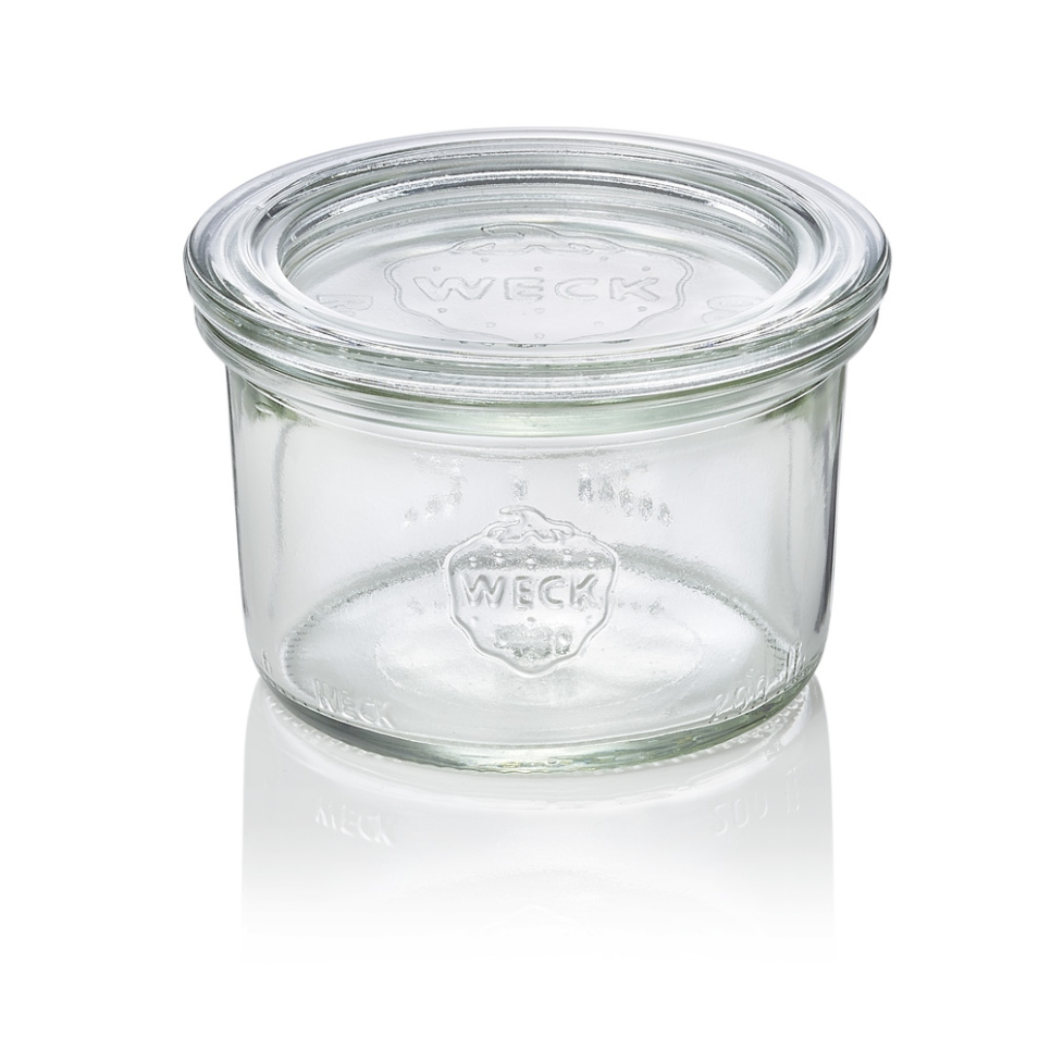 Glas/Glasburk med lock, 20 cl - Weck i gruppen Matlagning / Köksredskap / Flaskor & burkar hos The Kitchen Lab (1069-29303)