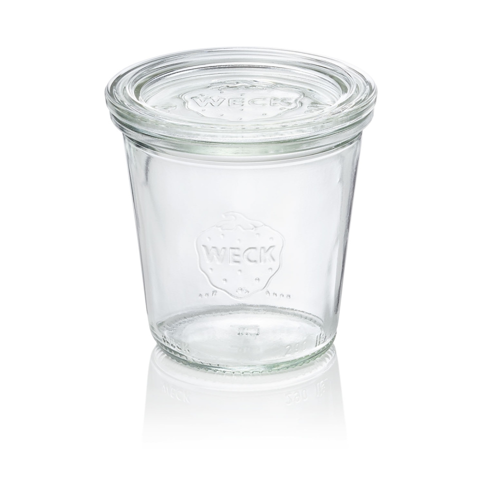 Glas/Glasburk med lock, 29 cl, hög - Weck i gruppen Matlagning / Köksredskap / Flaskor & burkar hos KitchenLab (1069-29304)