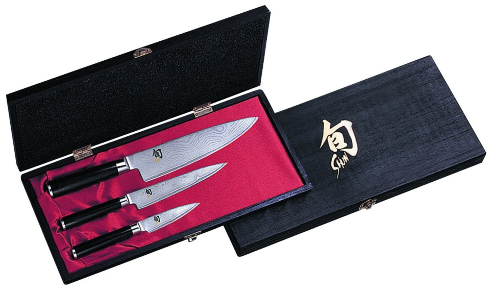 Knivset 3 delar, Shun Classic - KAI i gruppen Matlagning / Köksknivar / Knivset hos KitchenLab (1074-11646)