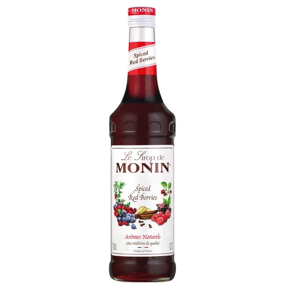 Monin Spiced Red Berries Syrup 70 cl i gruppen Bar & Vin / Barutrustning / Övrig barutrustning hos The Kitchen Lab (1083-30765)