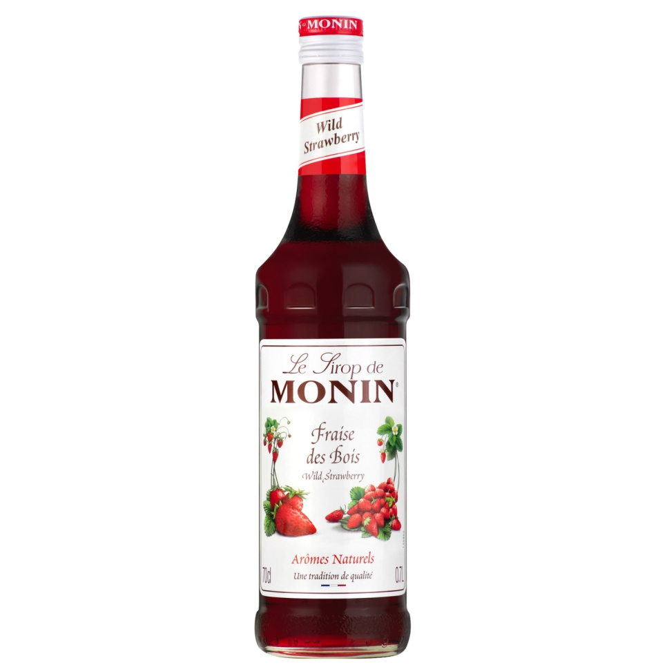 Monin Wild Strawberry Syrup 70 cl i gruppen Bar & Vin / Barutrustning / Övrig barutrustning hos The Kitchen Lab (1083-30778)