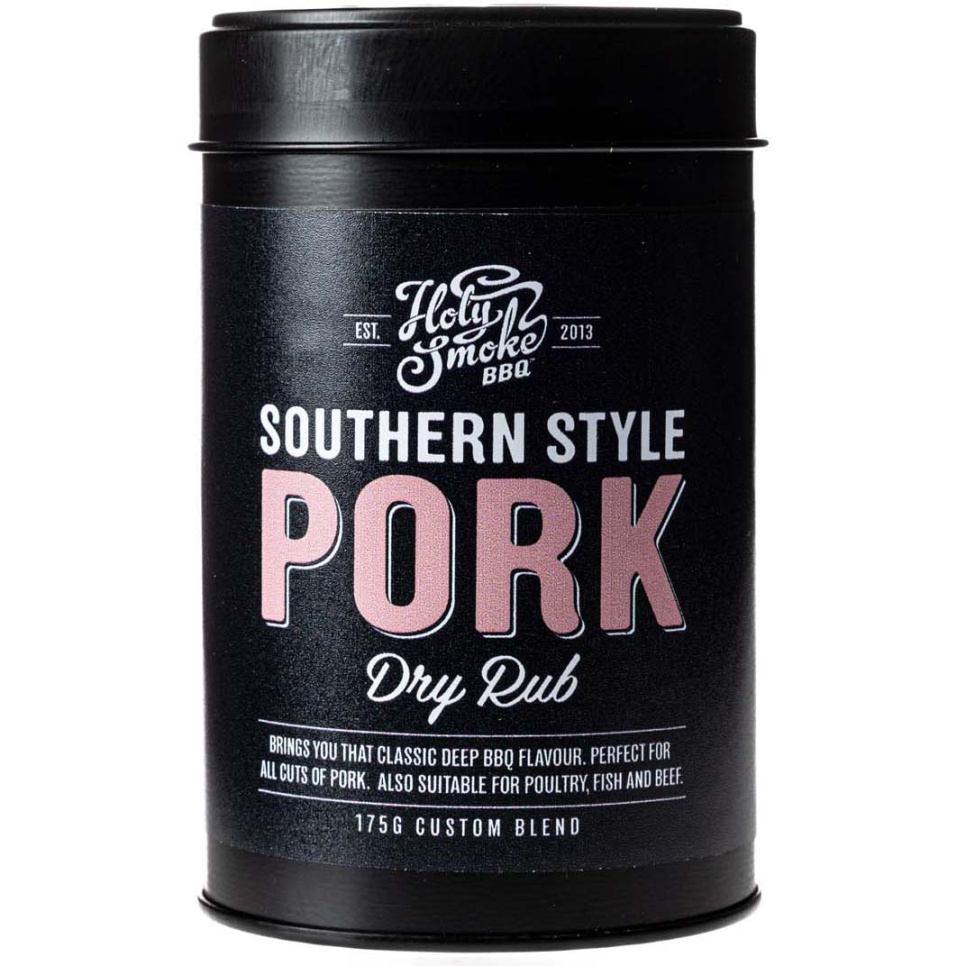 Southern Pork, Dry Rub, 175g - Holy Smoke BBQ i gruppen Matlagning / Kryddor & Smaksättare / Kryddor hos KitchenLab (1282-28162)