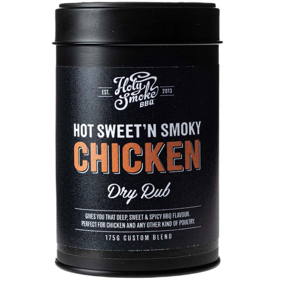 Spicy Chicken, Kryddblandning, 175g - Holy Smoke BBQ i gruppen Matlagning / Kryddor & Smaksättare / Kryddor hos The Kitchen Lab (1282-28167)