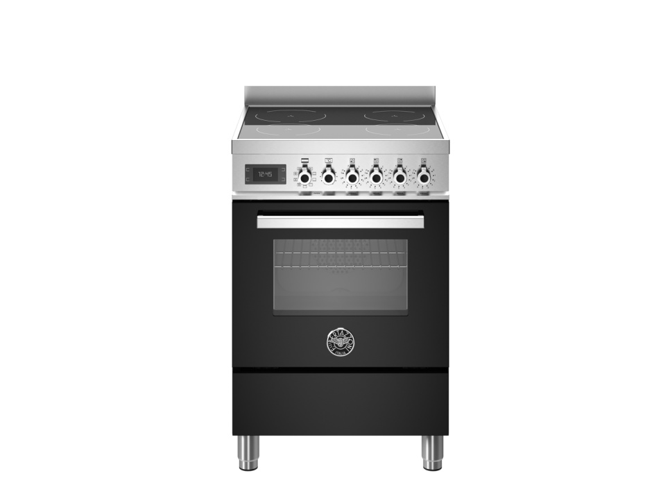 Bertazzoni Pofessional-serien Induktionsspis 60 cm, 4 Zoner, Singelugn, Svart i gruppen Grillar, Spisar & Ugnar / Spisar / Induktionsspisar hos The Kitchen Lab (1403-30617)