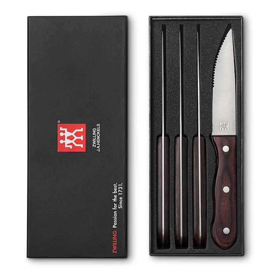 Stekknivar, 4-pack - Zwilling i gruppen Dukning / Bestick / Knivar hos The Kitchen Lab (1418-28352)