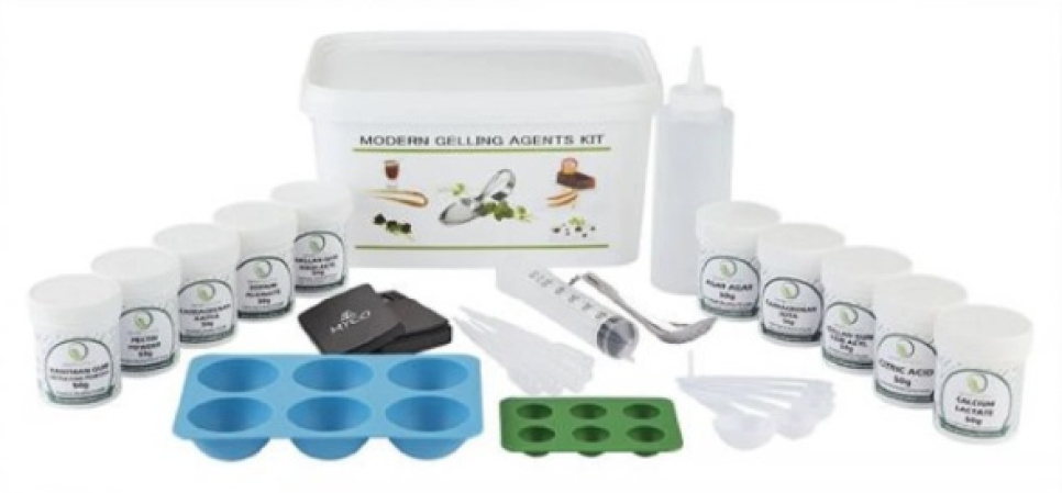 Modern Gelling Agents, ingrediens-kit - The Kitchen Lab i gruppen Matlagning / Molekylär matlagning / Startkit till molekylär gastronomi hos KitchenLab (1429-17537)