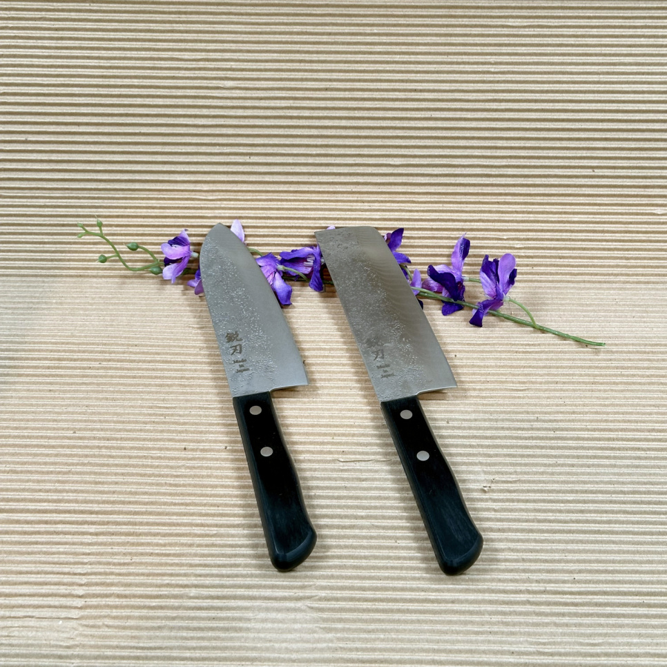 Knivset, Rustic, Nakiri & Santoku - Surudoi i gruppen Matlagning / Köksknivar / Knivset hos The Kitchen Lab (1450-30797)