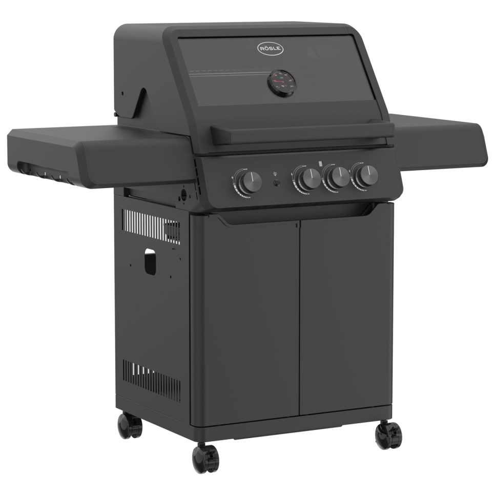 Gasolgrill AllFlame Peer 3, 13500 W - Rösle i gruppen Grillar, Spisar & Ugnar / Grillar / Gasolgrillar hos The Kitchen Lab (1544-30986)