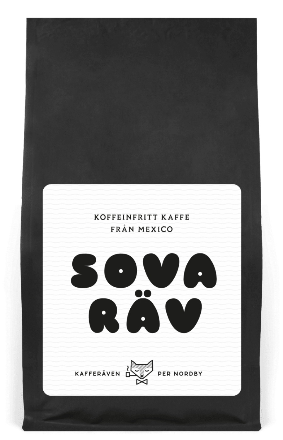 Sova Räv, Koffeinfritt kaffe 250g - Per Nordby Kafferäven i gruppen Te & Kaffe / Kaffebönor / Bryggkaffe hos The Kitchen Lab (1642-20452)