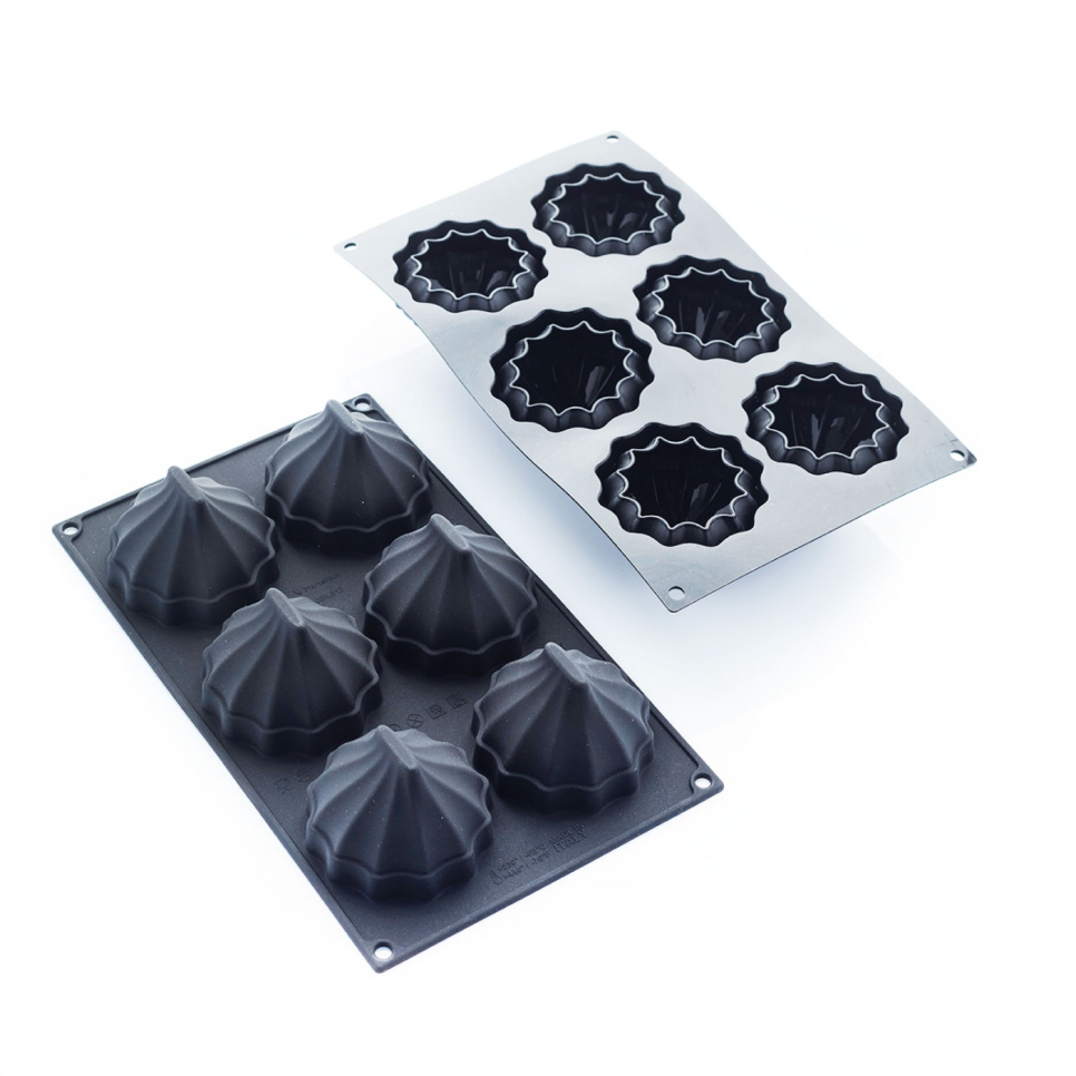 Silikonform, Black, Coco, 30SIL513 - Martellato i gruppen Bakning / Bakformar / Silikonformar hos KitchenLab (1710-29028)