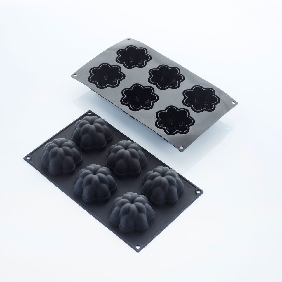 Silikonform, Black, Dahlia, 30SIL518 - Martellato i gruppen Bakning / Bakformar / Silikonformar hos The Kitchen Lab (1710-29033)