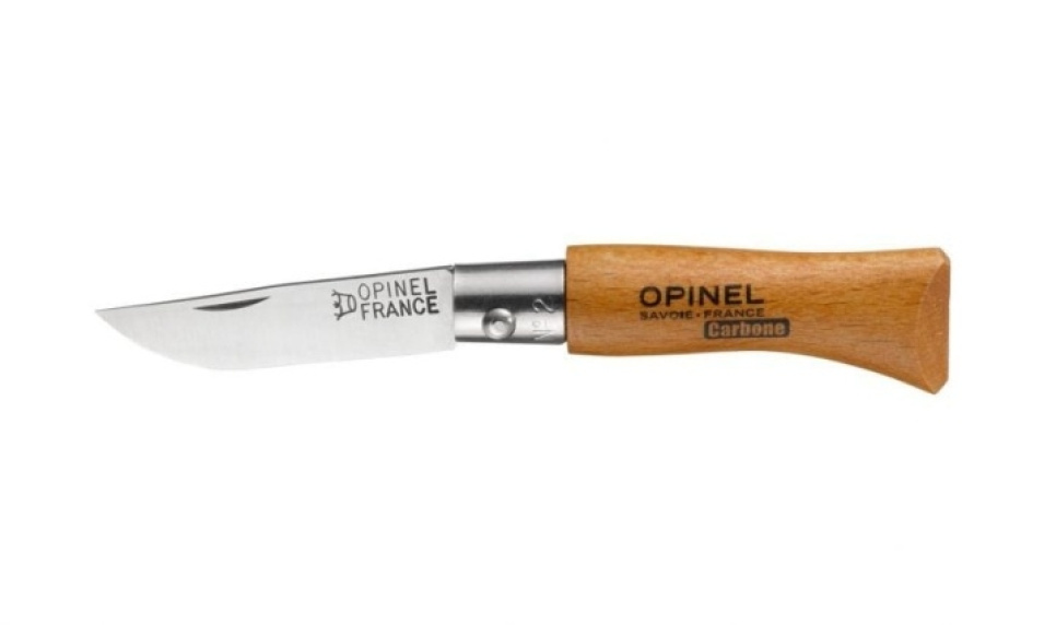 Fällkniv i rostfritt stål, trähandtag - Opinel i gruppen Matlagning / Köksknivar / Övriga knivar hos KitchenLab (1861-22619)