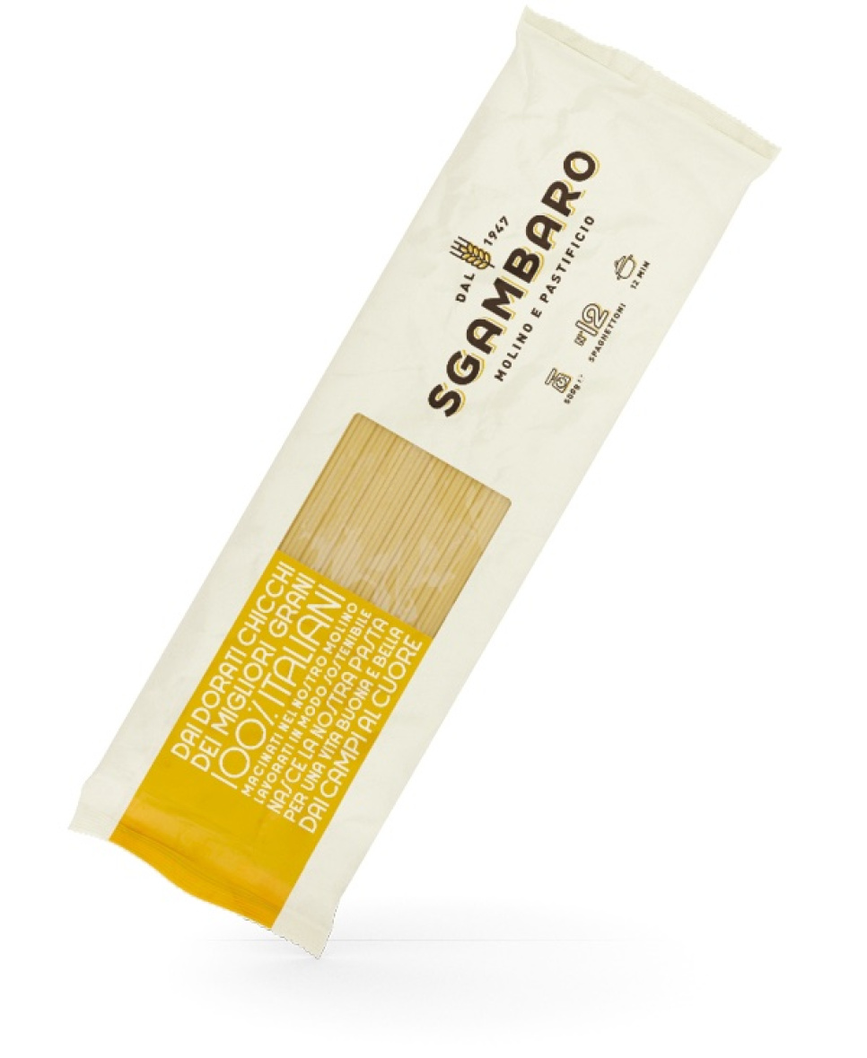 Spaghettoni Linea Gialla Marco Aurelio, 500g - Sgambaro i gruppen Matlagning / Kolonial hos KitchenLab (2022-27897)