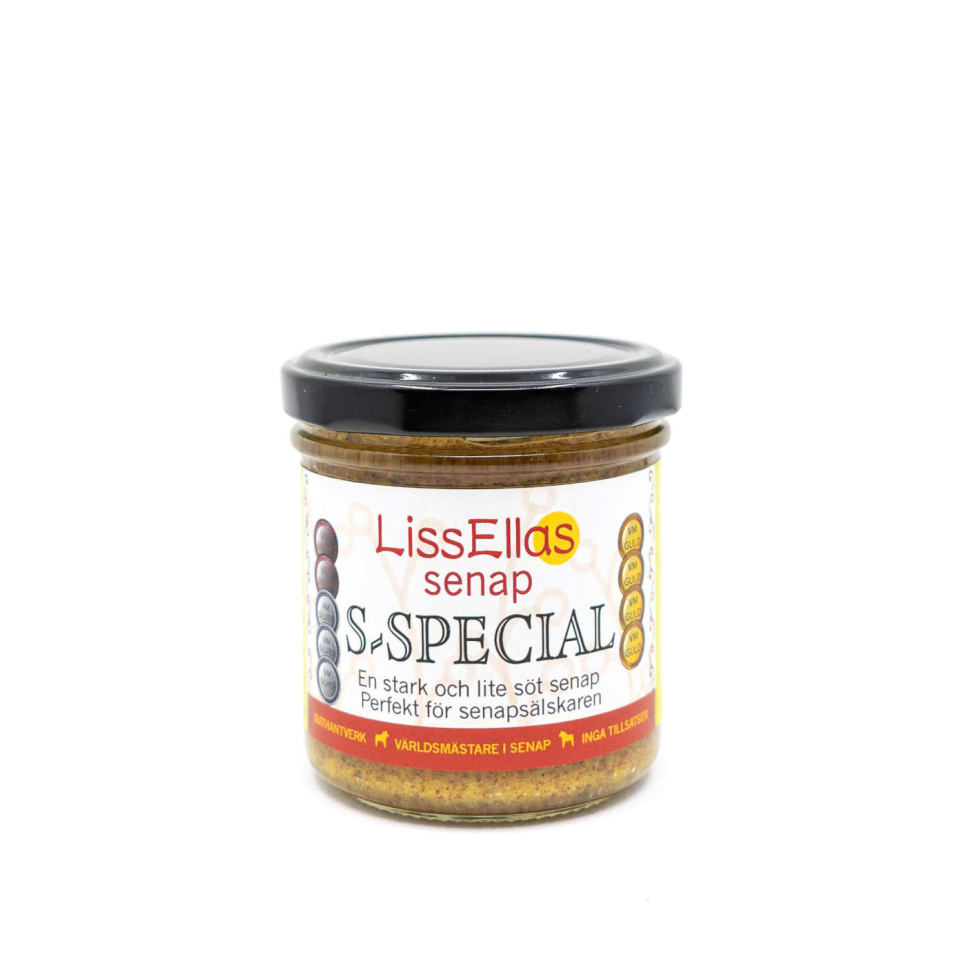 S-Special senap, 150g - LissEllas Senap i gruppen Matlagning / Kolonial hos The Kitchen Lab (2214-30405)